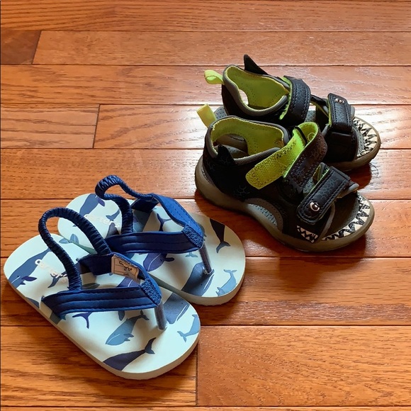 Carter's Shoes Set Of 2 Toddler Boys Sandals Poshmark